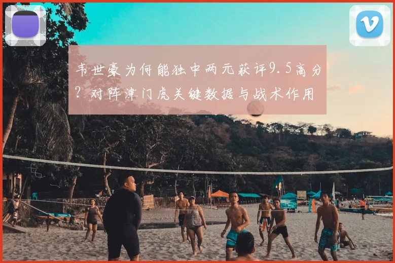 韦世豪为何能独中两元获评9.5高分?对阵津门虎关键数据与战术作用深度解析